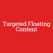 Targeted Floating Content WordPress plugin text logo